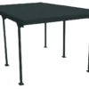 Carport En Acier Epoxy Anthracite 15 M2 Duramax Palladium 5 X 3 M