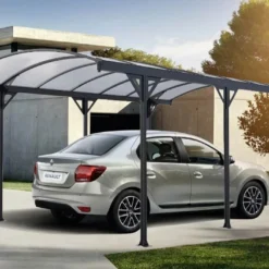 Carport En Aluminium Et Polycarbonate 6 Mm Couv’Voiture 5 X 3 M