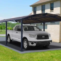 Carport Arcadia 6,49 X 3,59 M Gris | Palram - Canopia