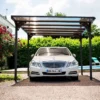 Carport En Aluminium Toit Plat (294x500cm)