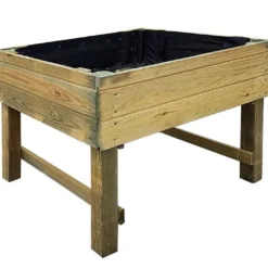 Carré Potager En Bois Pour Enfant 60 X 50 X 50,5 Cm