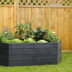 Garantia Carré Potager Empilable En Polypropylène Ergo 160 Cm (Lot De 2)