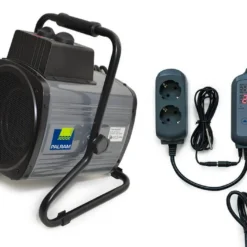 Chauffage Ventilateur D'appoint 2400W Avec Thermostat Digital