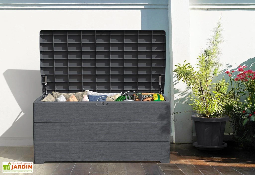 Coffre De Rangement Extérieur En Résine — 416 L – Image 4