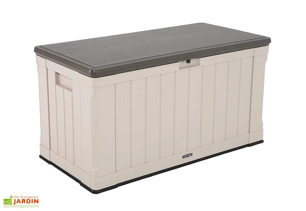 Lifetime Coffre De Rangement Extérieur En Résine 439 L