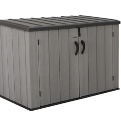 Lifetime Coffre De Rangement Extérieur En Résine Effet Bois - 2407 L