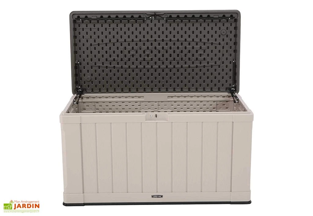 Lifetime Coffre De Rangement Extérieur En Résine 439 L – Image 2