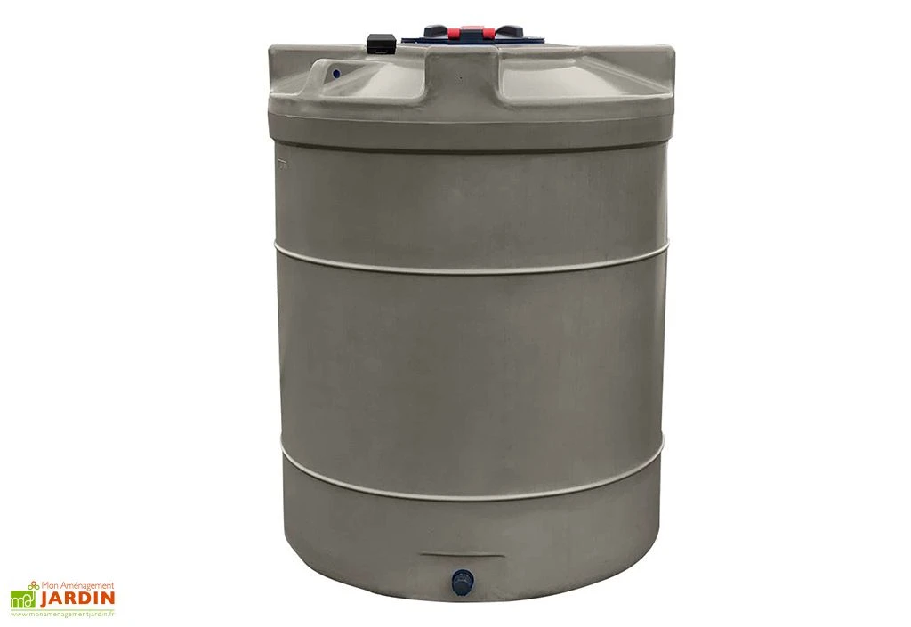 Cuve De Stockage D’eau En Polyéthylène Avec Sonde De Remplissage – 3000 L – Image 2