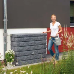 Garantia Cuve Récupération D'Eau Pluie Murale Rocky 400L