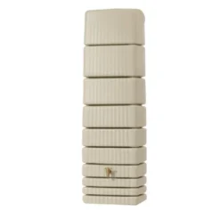 Garantia Récupérateur D'eau De Pluie 650 L Avec Robinet Et Collecteur - Slim