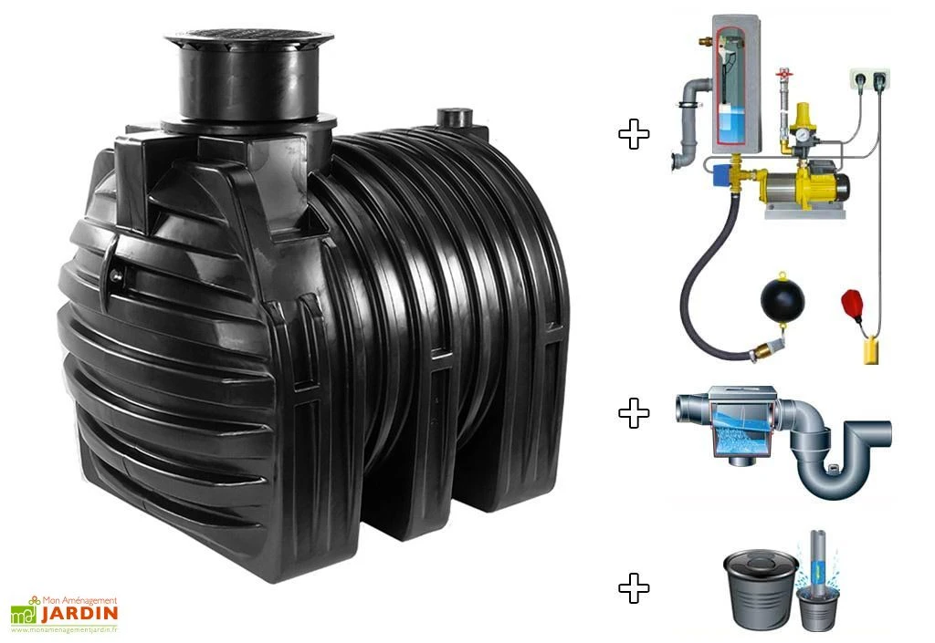 Cuve Recuperateur Eau Clever A 4500 L