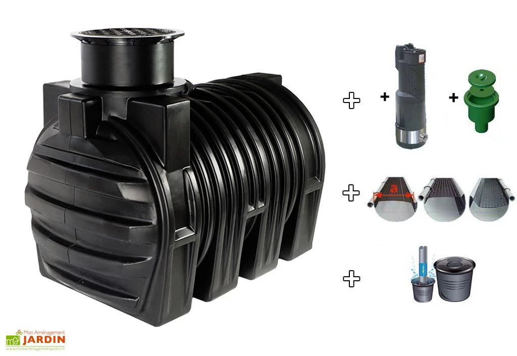 Cuve Recuperateur Eau Ready 3400 L