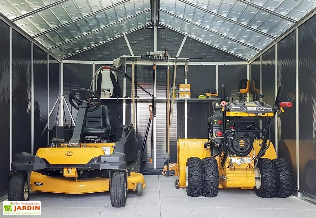 Abri De Jardin En Polycarbonate Et Aluminium Yukon 11 M² – Image 6