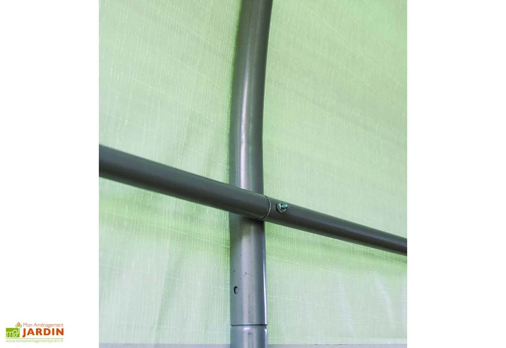 Abri De Jardin En Toile Polyéthylène Et Acier 5,76 M² – Image 3