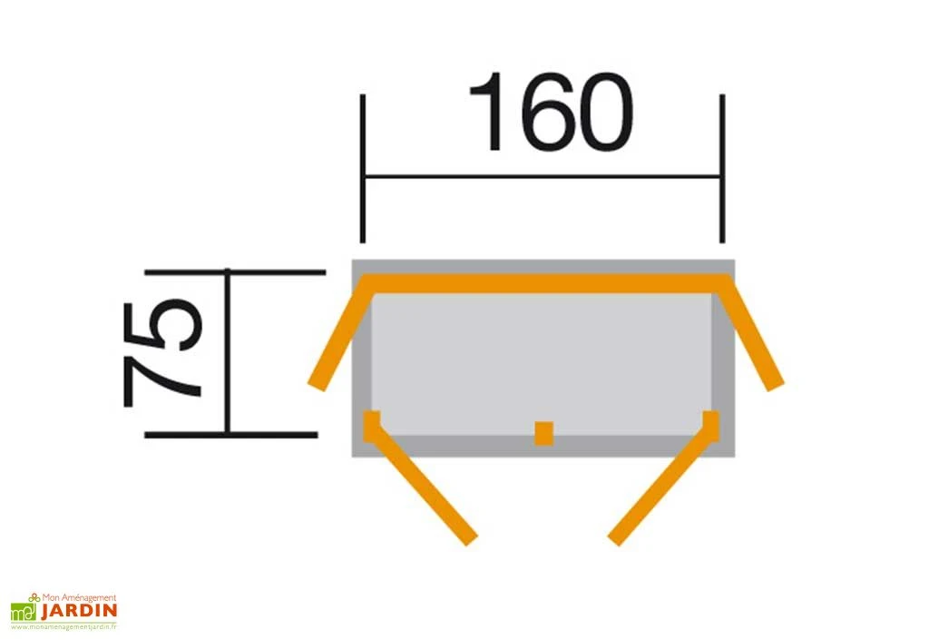 Armoire De Jardin En Bois D’épicéa 1,2 M² – Image 5