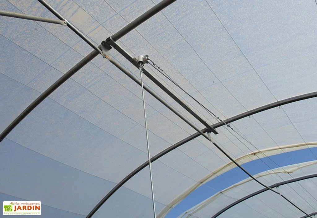 Serre Professionnelle Richel En Acier Et Polyéthylène 8 X 10 M – Image 3