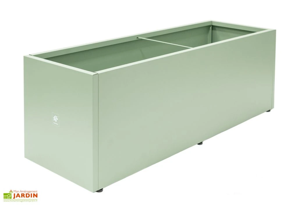 Jardinière Au Sol En Métal Thermolaqué XL - 150 X 50 X 50 – Image 2