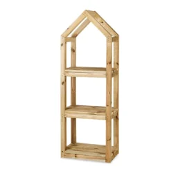 Étagère De Jardin En Bois De Pin Traité Campanile M - 50 X 30 X 145 Cm