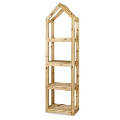 Étagère De Jardin En Bois De Pin Traité Campanile L - 50 X 30 X 185 Cm
