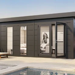 Abri De Jardin En Acier Galvanisé Double Porte Luminato - 19,2 M²