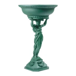 Fontaine De Jardin En Fonte Centrale Circuit Fermé Cariatide