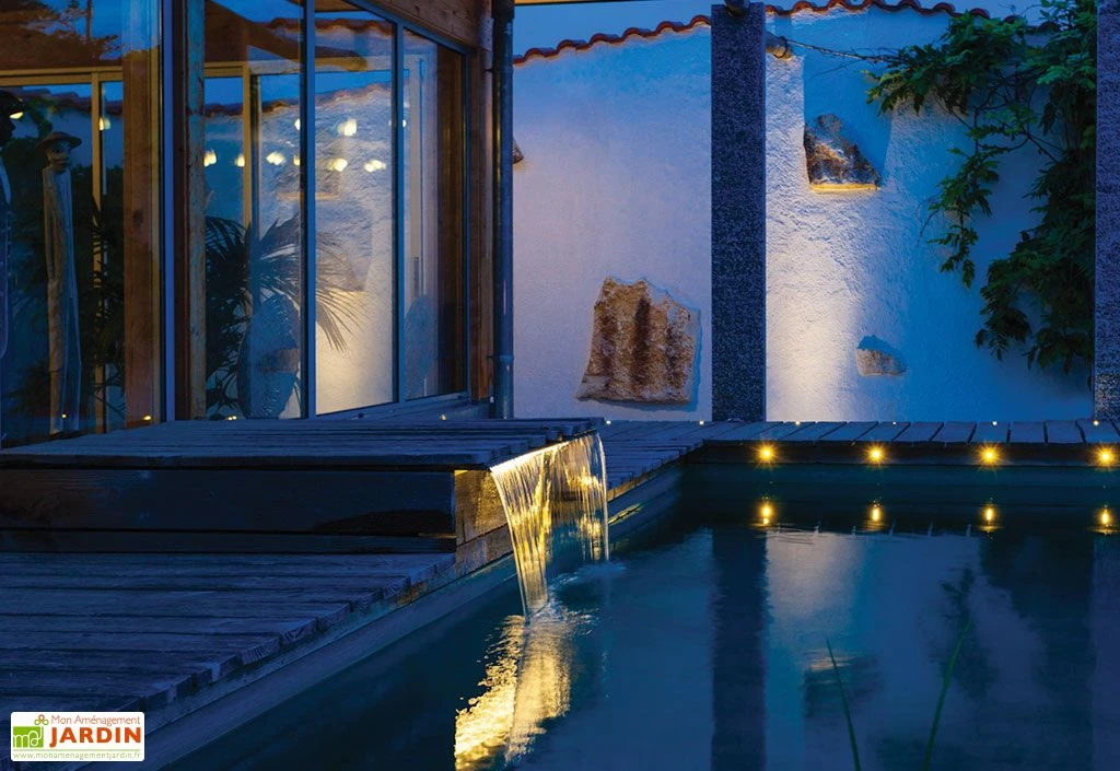 Fontaine De Jardin Lame D’Eau En Inox Aquafall 300 – 30 Cm – Image 2