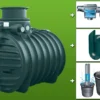 Kit Cuve Recuperateur Eau Enterree 3400 L