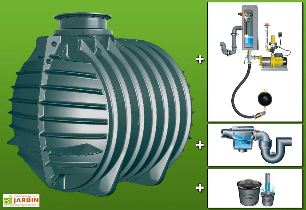 Cuve Recuperateur Eau Clever M 6000 L – Image 6