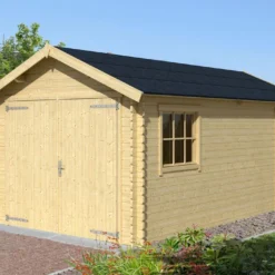 Garage En Bois Brut 34 Mm 5,40 X 3,00 M - Dillon 16,2 M²