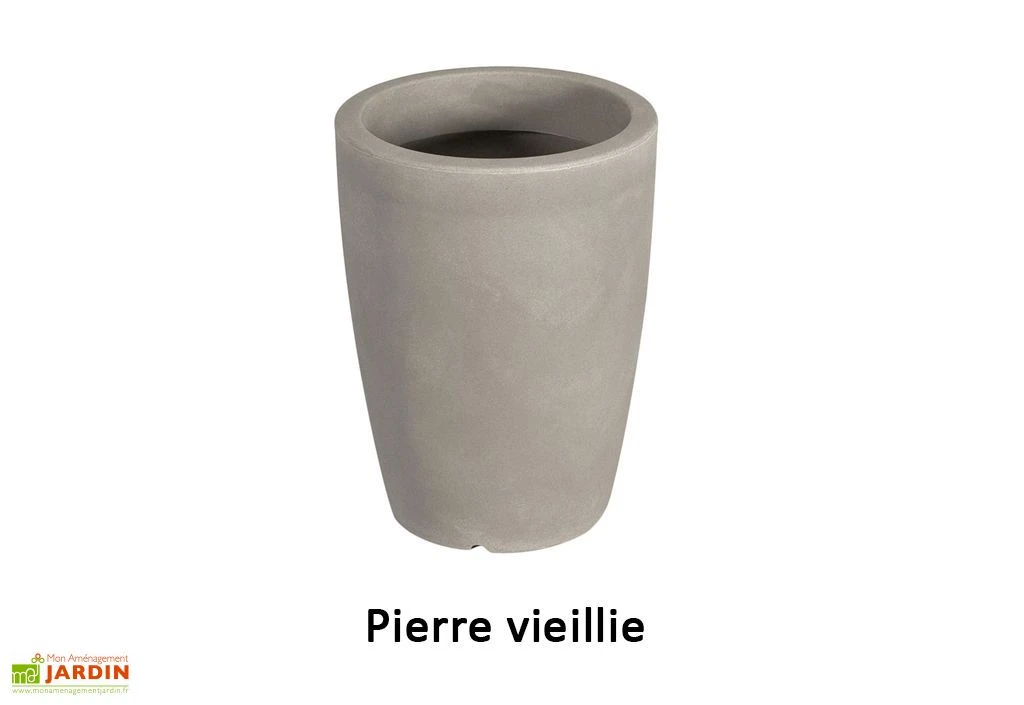 Pot De Fleurs Polyéthylène Hydra H40 Ø30 (pls. Coloris) – Image 2