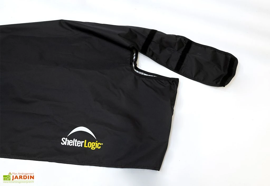 Porte-bûches En Acier Inoxydable Avec Housse En Polyester – 126 Cm – Image 6