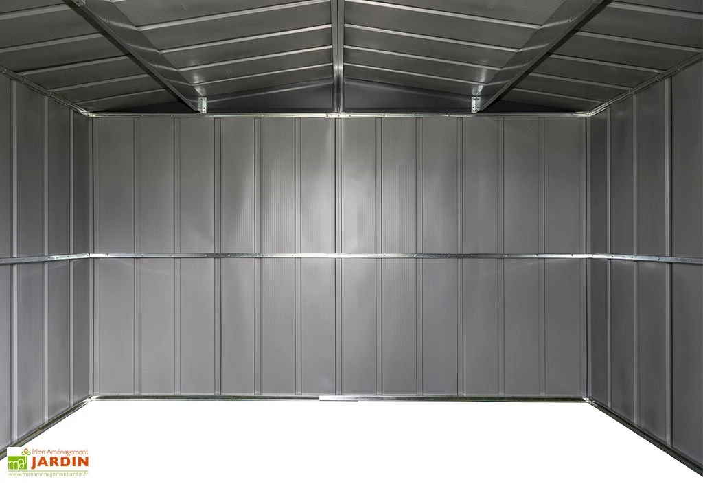 Abri De Jardin En Acier Galvanisé 8,5 M² – Image 5