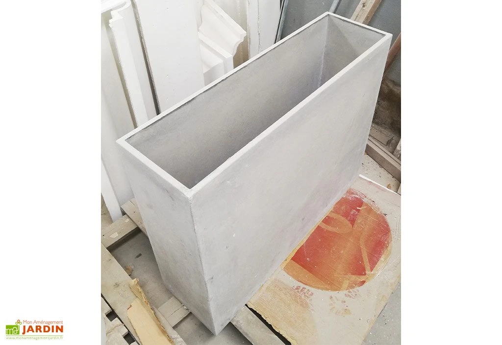 Jardinière En Béton Fibré 100 X 80 Cm– Terrace 100 – Image 5