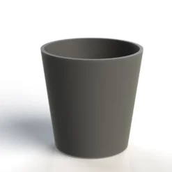 Jardinière En Béton Fibré Conik 60 – Ø 60 Cm