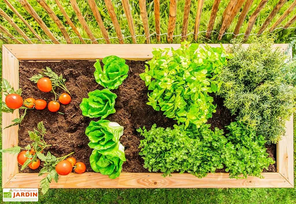 Jardinière En Bois De Mélèze Bac Potager 130 X 65 X 84 Cm – Image 2