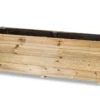 Jardinière En Bois De Pin Traité Ghio - 120 X 40 X 40 Cm