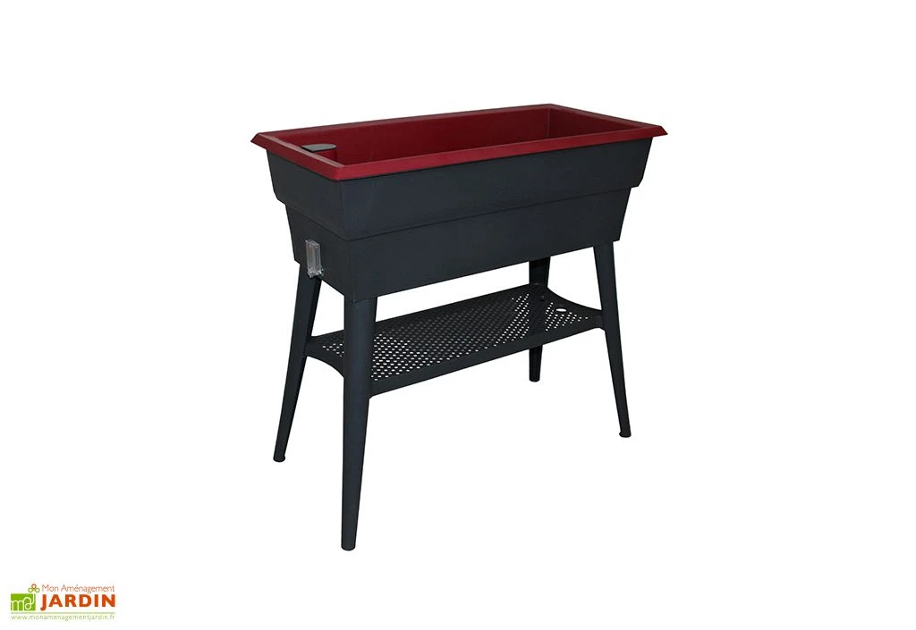 Jardinière Calipso Maxi 40L Double Paroi + Réserve D'Eau H80cm – Image 6