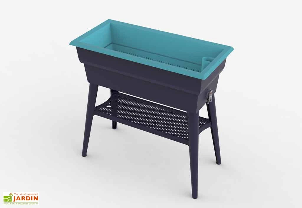 Jardinière Calipso Maxi 40L Double Paroi + Réserve D'Eau H80cm – Image 3