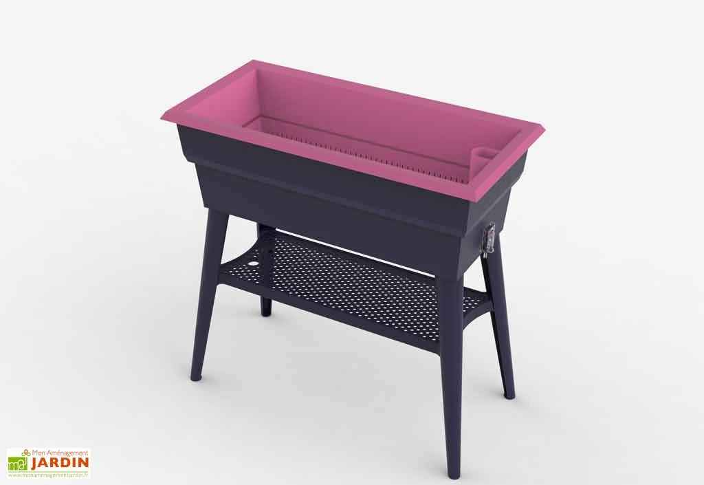 Jardinière Calipso Maxi 40L Double Paroi + Réserve D'Eau H80cm – Image 4