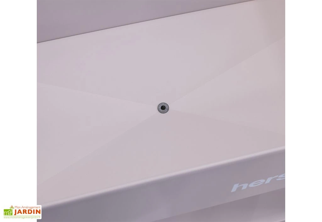 Jardinière Sur Pieds En Acier Avec Roues – Barcelona Liso – Image 3