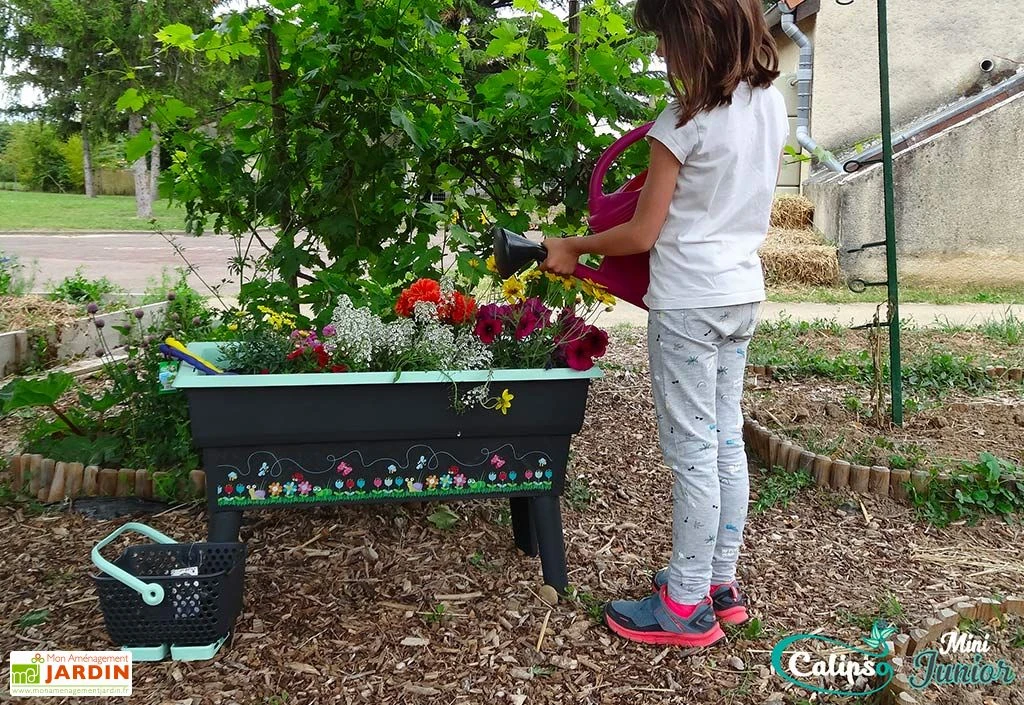 Jardinière Enfant Calipso Mini Junior + Panier Et Acc. – Vert Pastel – Image 2