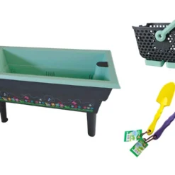 Jardinière Enfant Calipso Mini Junior + Panier Et Acc. – Vert Pastel