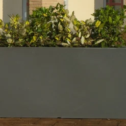 Jardinière Rectangulaire En Polyéthylène Atlantis 100 Cm (pls Coloris)