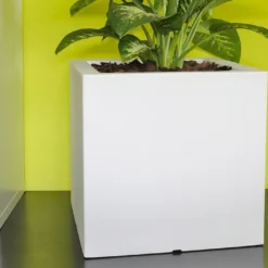 Jardinière Carrée En Polyéthylène Atlantis 50 Cm (pls Coloris)