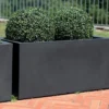 Jardinière Rectangulaire En Polyéthylène Atlantis 80 Cm (pls Coloris)