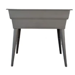 Jardinière Calipso Maxi Basic 40L + Pieds Amovibles – Taupe