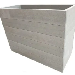 Jardinière Rectangulaire En Composite Polymab Recyclé – 90 X 40 X 67 Cm