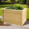 Jardinière Surélevée En Bois D’Épicéa Weka 120 X 79 Cm (5 Coloris)