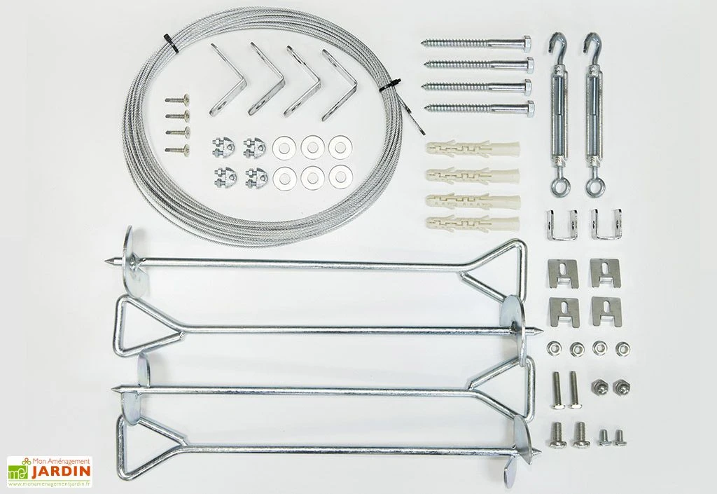 Kit D'ancrage Pour Serre Et Abri De Jardin Palram-Canopia