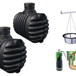 Garantia Cuve Enterrée Kit Récupérateur D'Eau Compact Confort 4Rain 5300 L
